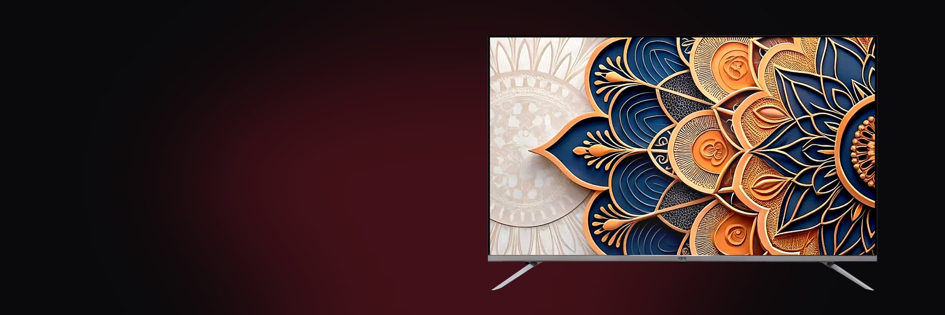 The Yara TV range, from 24" HD to 100" Mini QLED