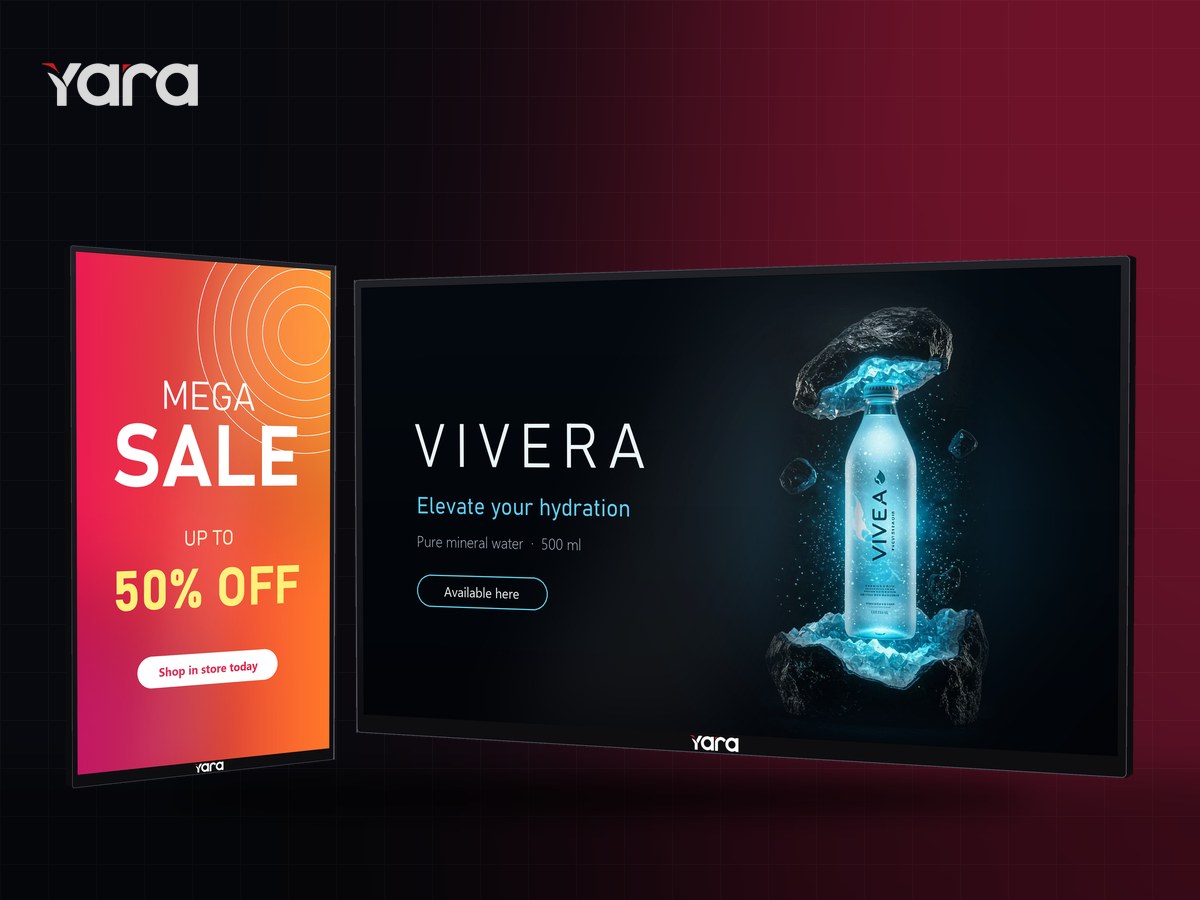 Yara Commercial Displays
