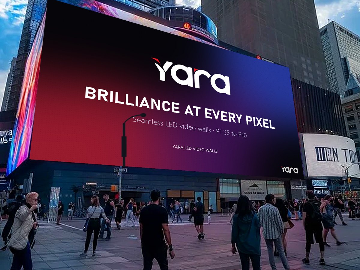 Outdoor billboards LED video wall