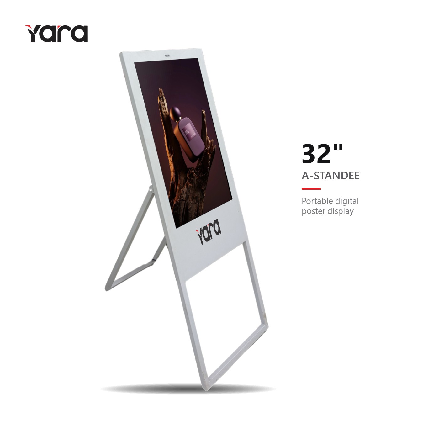 Yara 32" A-Standee Digital Poster