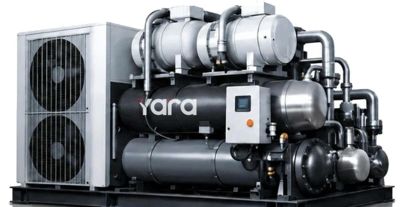 Yara chiller-based AC plant