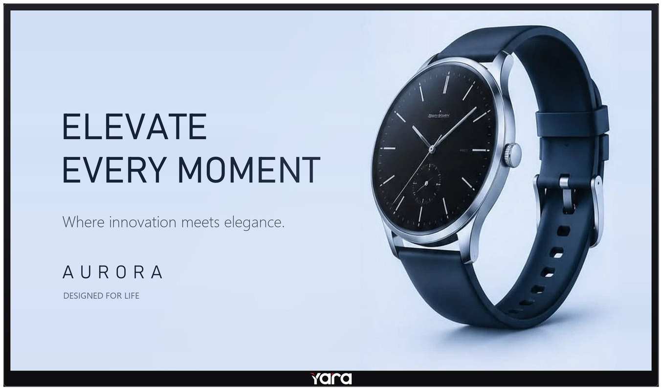 Yara 55 inch Commercial Display