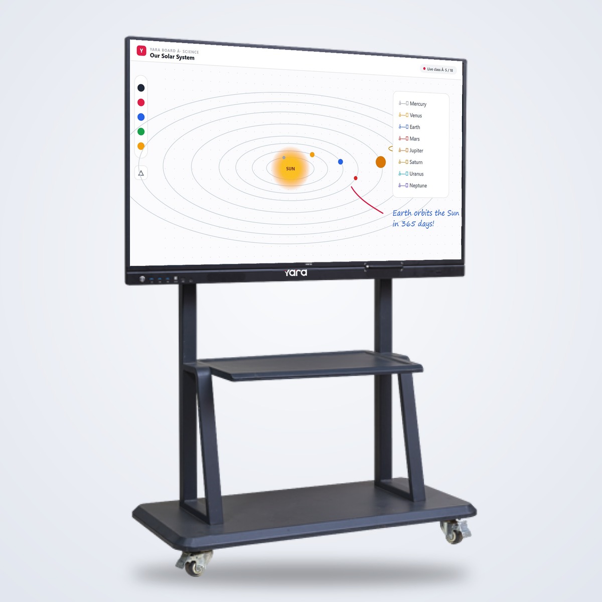Yara 85" 4K Interactive Flat Panel