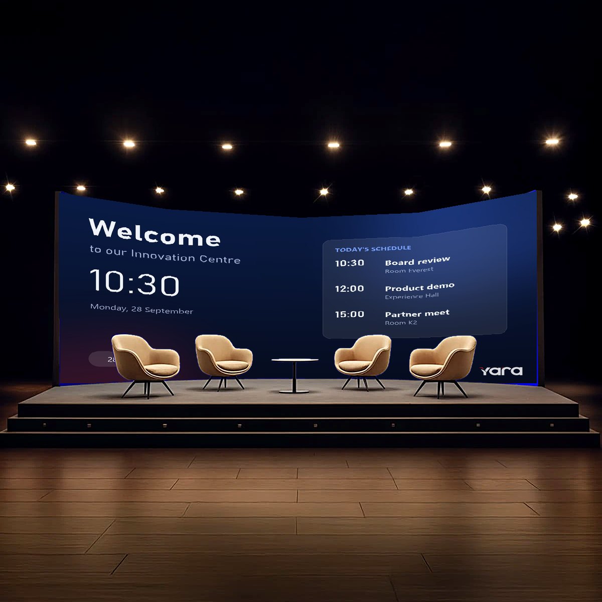 Yara P1.86 Indoor LED Video Wall