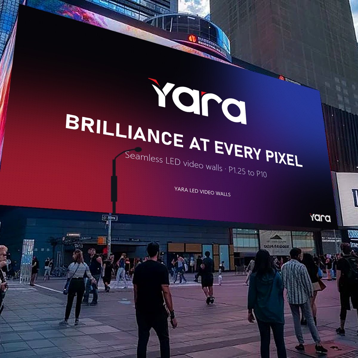 Yara P8 Outdoor LED Video Wall