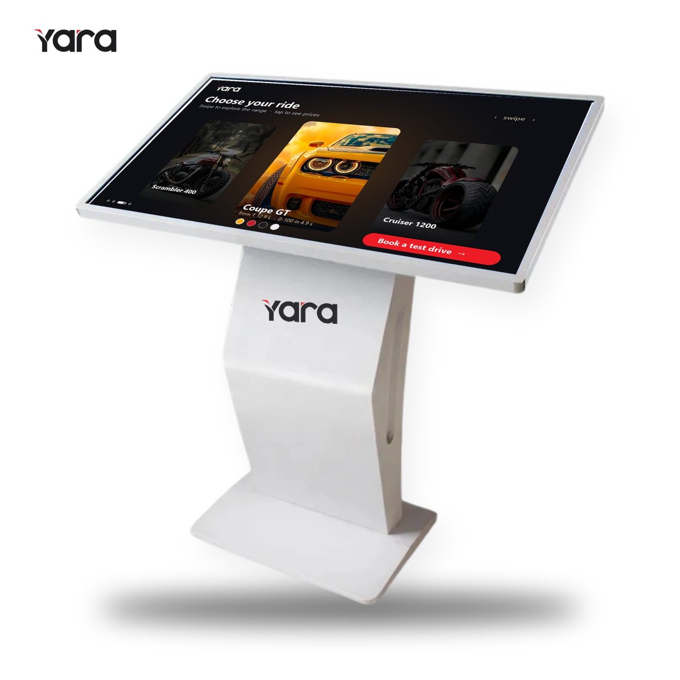 Yara 32" Stand Alone Kiosk